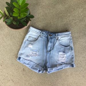 High Rise Shorts